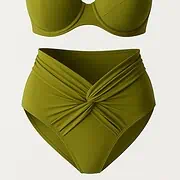 Bikini à armatures orange