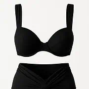 Bikini à armatures noir