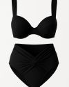 Bikini à armatures noir