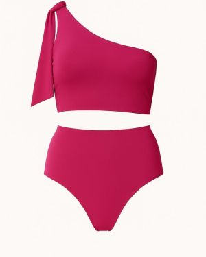 Bikini asymétrique rose