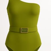 Une Pièce asymétrique avec ceinture