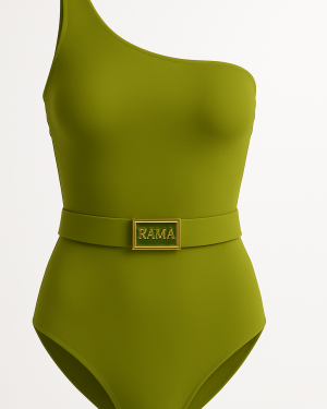 Une Pièce asymétrique avec ceinture