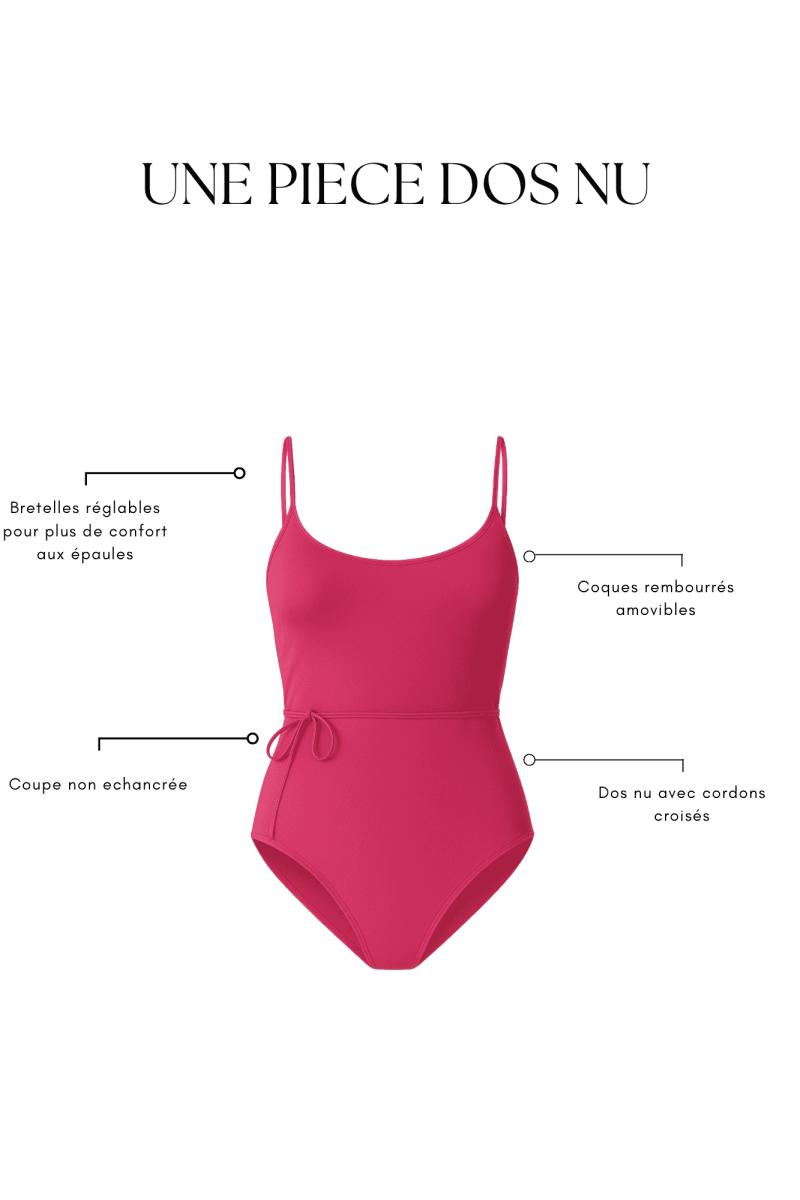 Pink halter top with crisscross straps