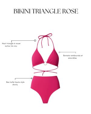 Bikini triangle rose