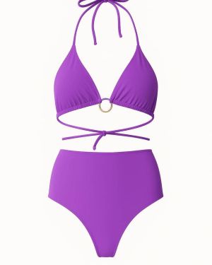 Bikini triangle violet