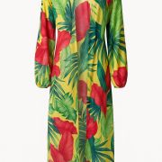Kimono en mousseline floral