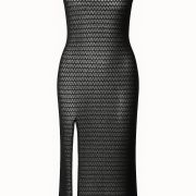 Robe en crochet noire