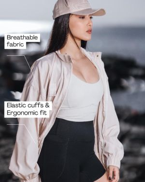 Breathable Light Jacket – long version