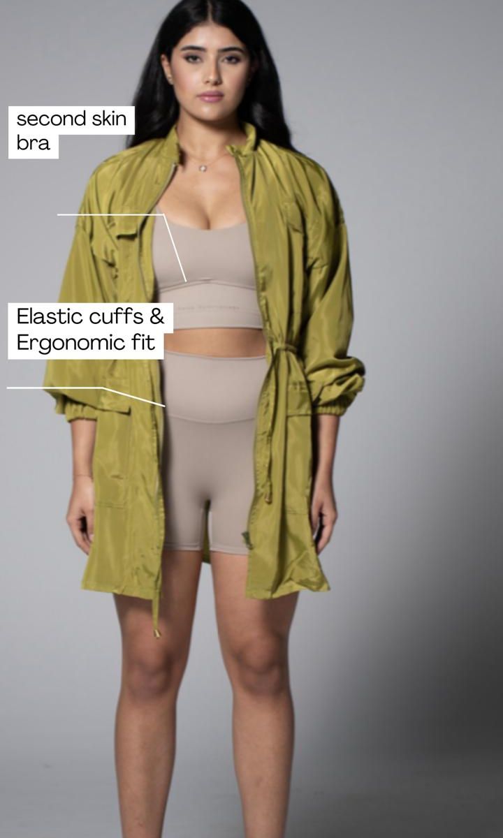 Breathable Light Jacket – long version
