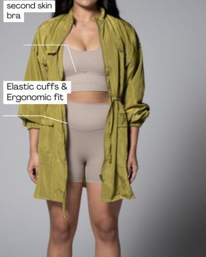 Breathable Light Jacket – long version