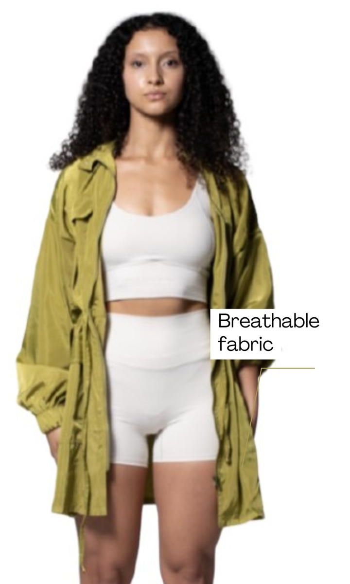 Breathable Light Jacket – long version