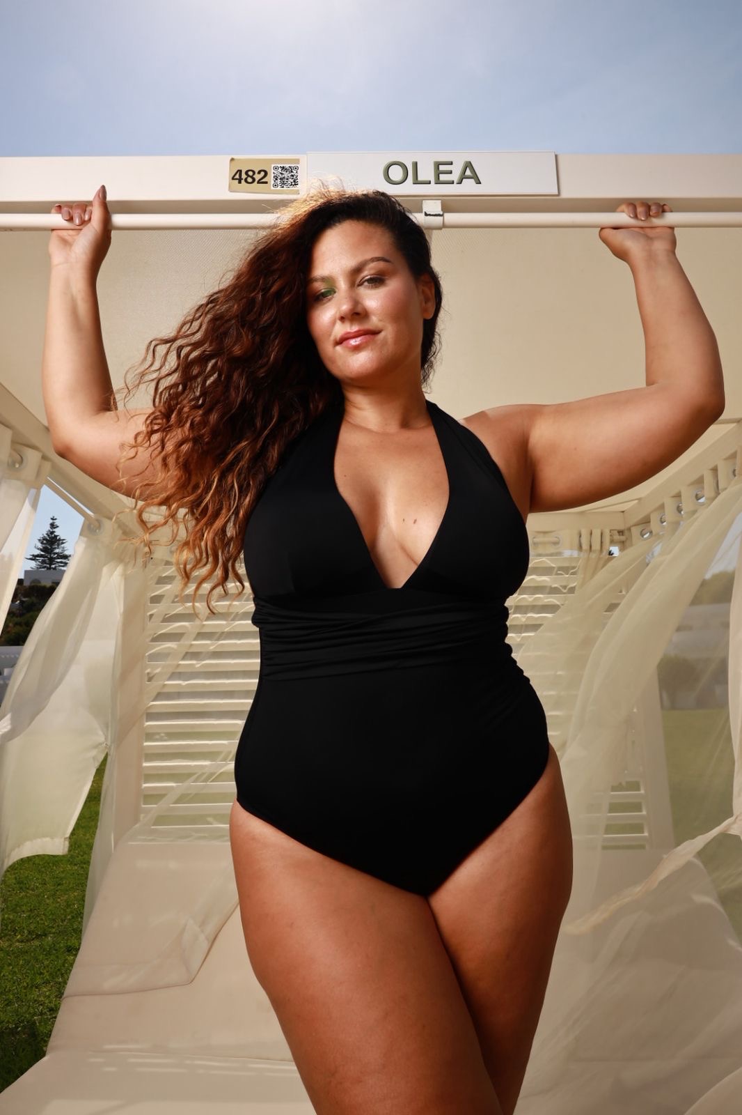 Maillot de Bain “Drapé noir