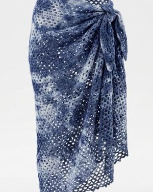 Paréo “Azur Crochet”