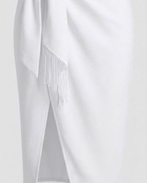 Paréo “Riviera Mousseline” blanc