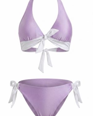 Bikini “Bicolore” shiny rose