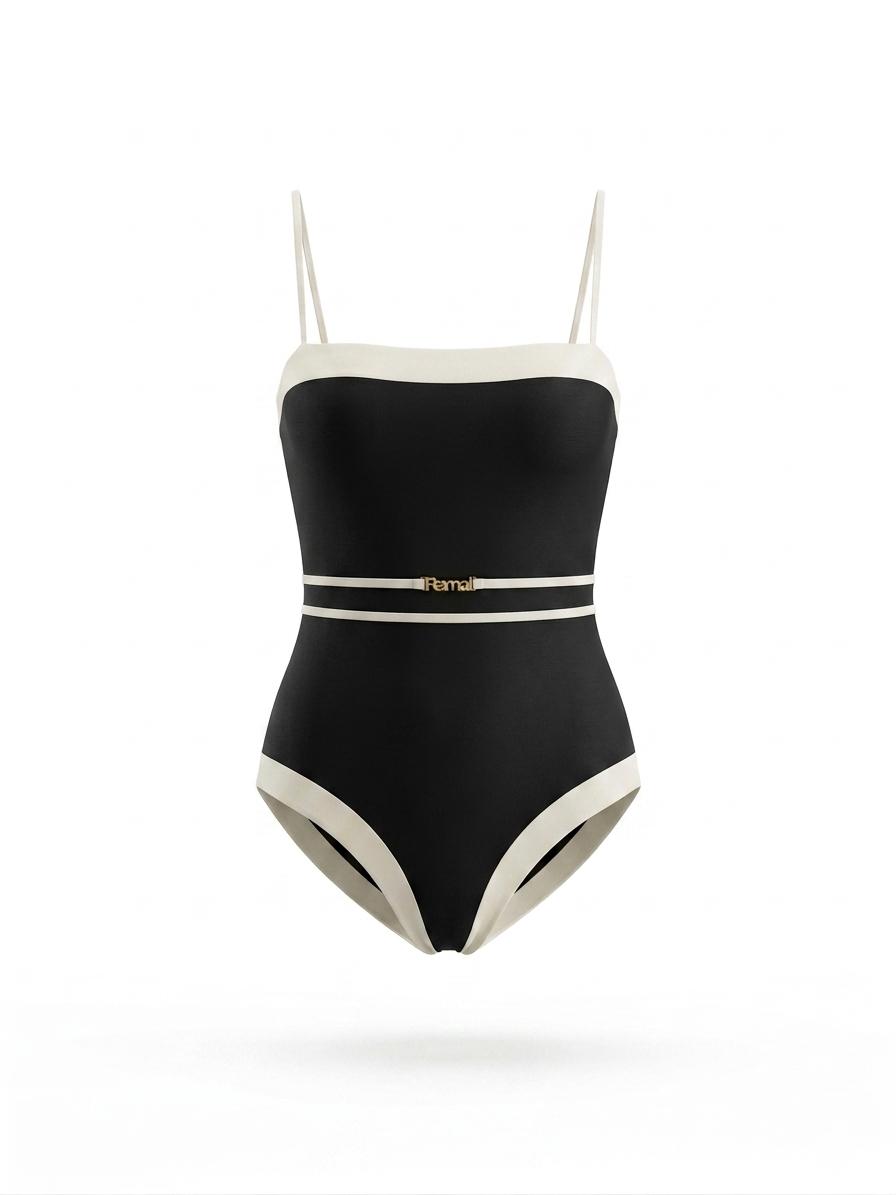 Maillot de bain une pièce “Riviera” noir