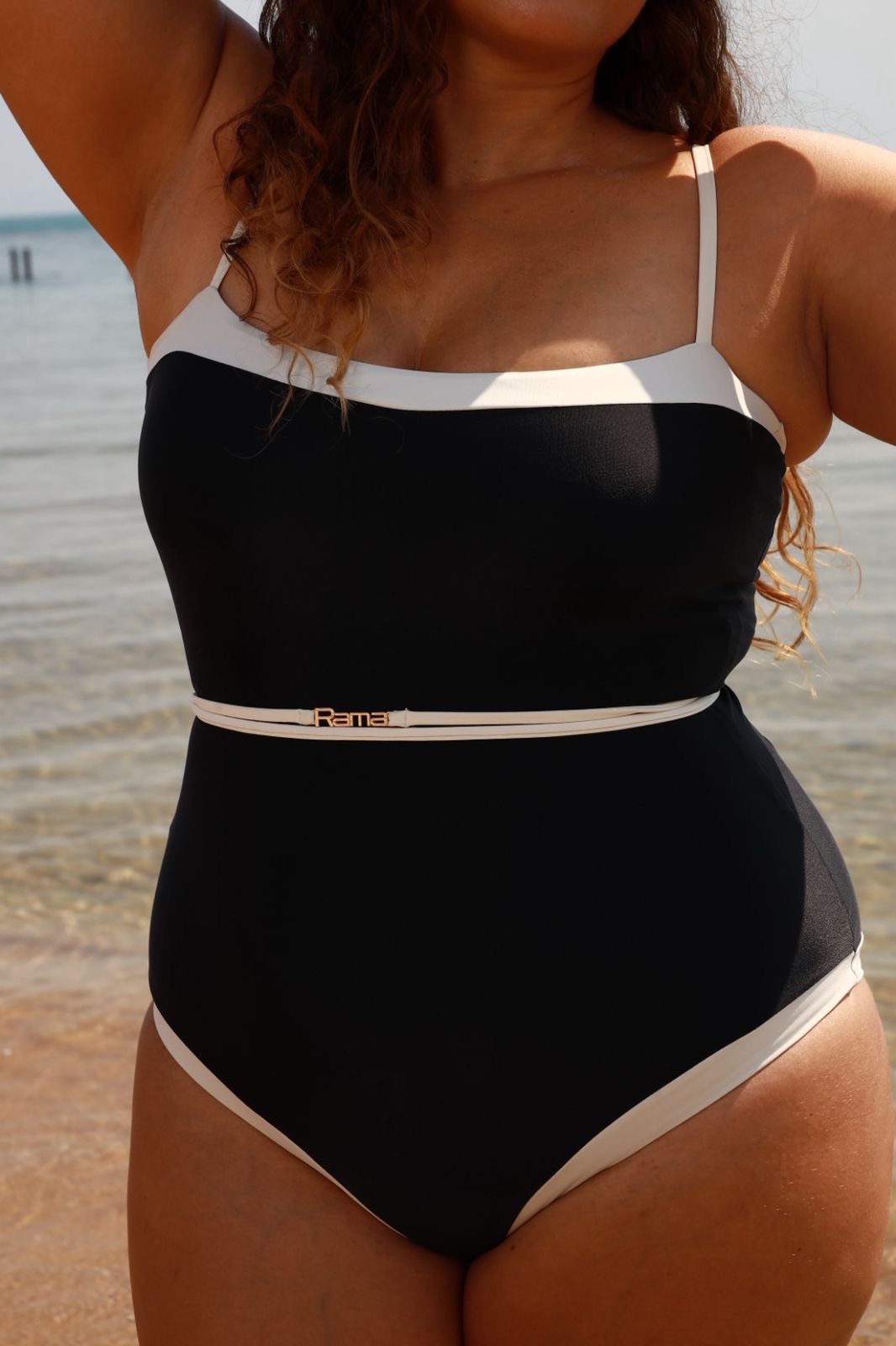 Maillot de bain une pièce “Riviera” noir