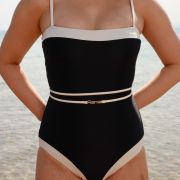 Maillot de bain une pièce “Riviera” noir