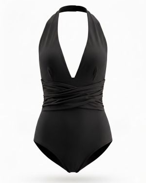 Maillot de Bain “Drapé noir