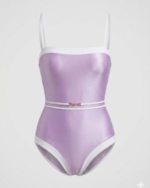 Maillot de bain une pièce “Riviera” shiny pink