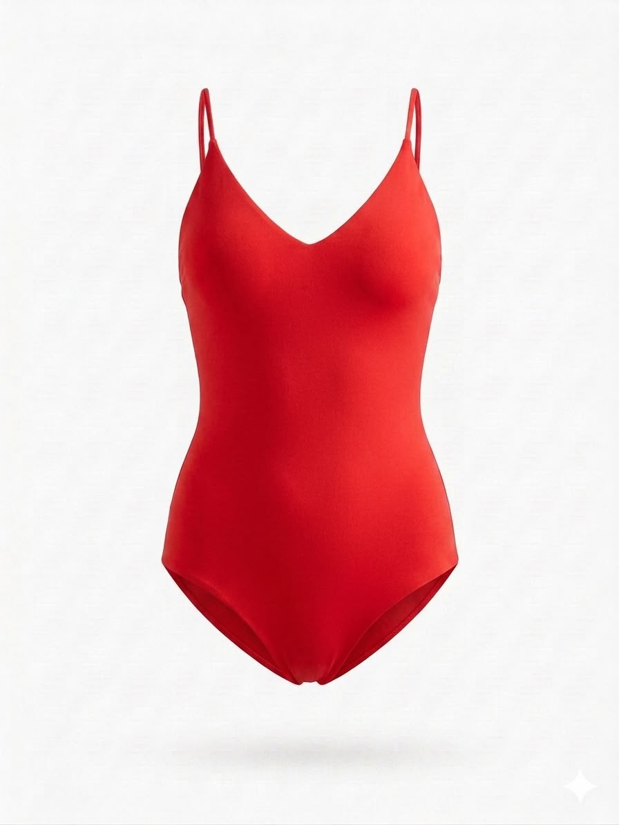 Maillot de Bain Une-Pièce dos croisé rose