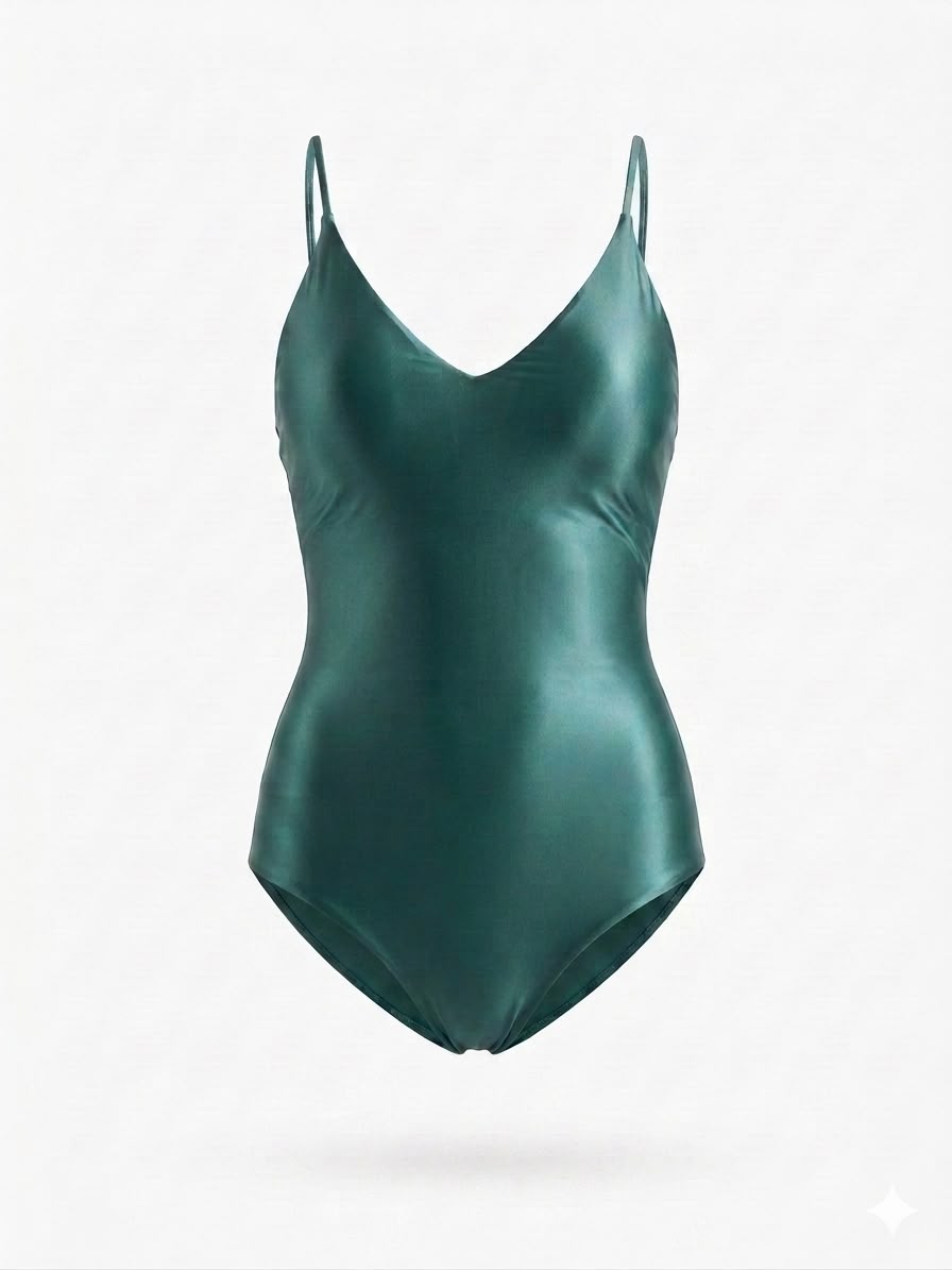 Maillot de Bain Une-Pièce dos croisé rose