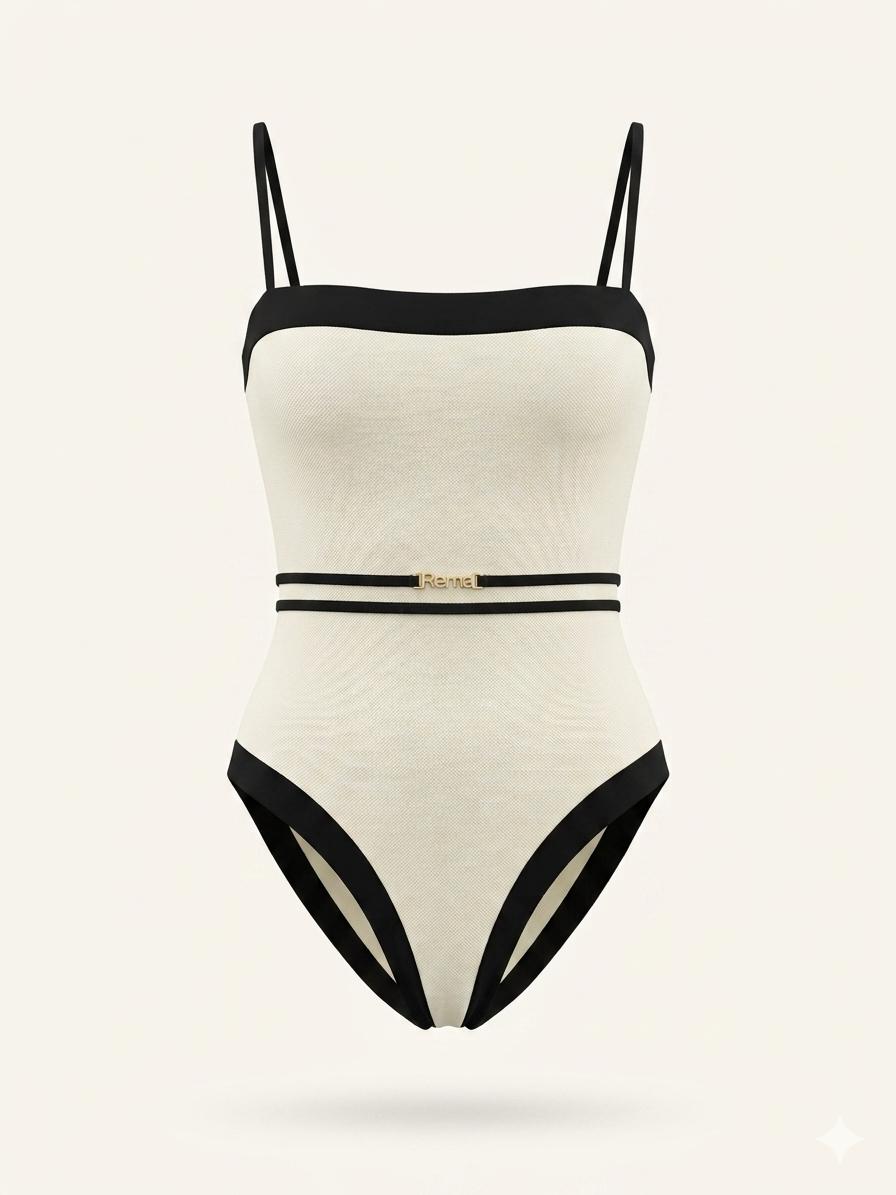 Maillot de bain une pièce “Riviera” noir